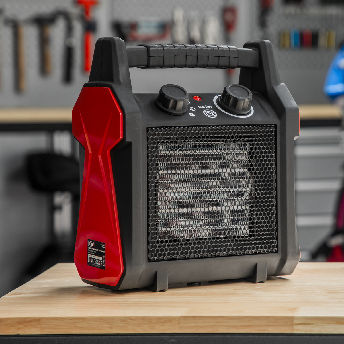 Sealey CH28 Industrial Ceramic Fan Heater 2800W/230V