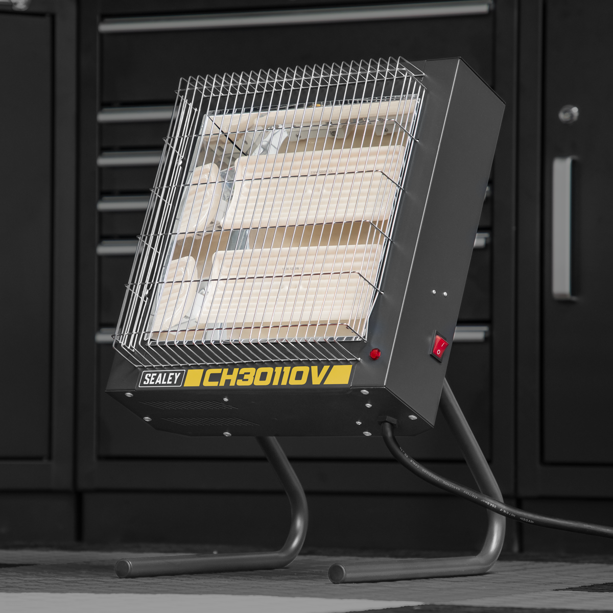 Sealey CH30110V Ceramic Heater 1.2/2.4kW 110V