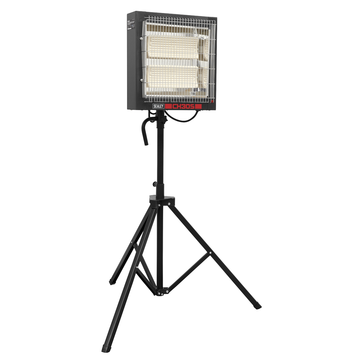 Sealey CH30S Ceramic Heater with Tripod Stand 1.4/2.8kW, 230V