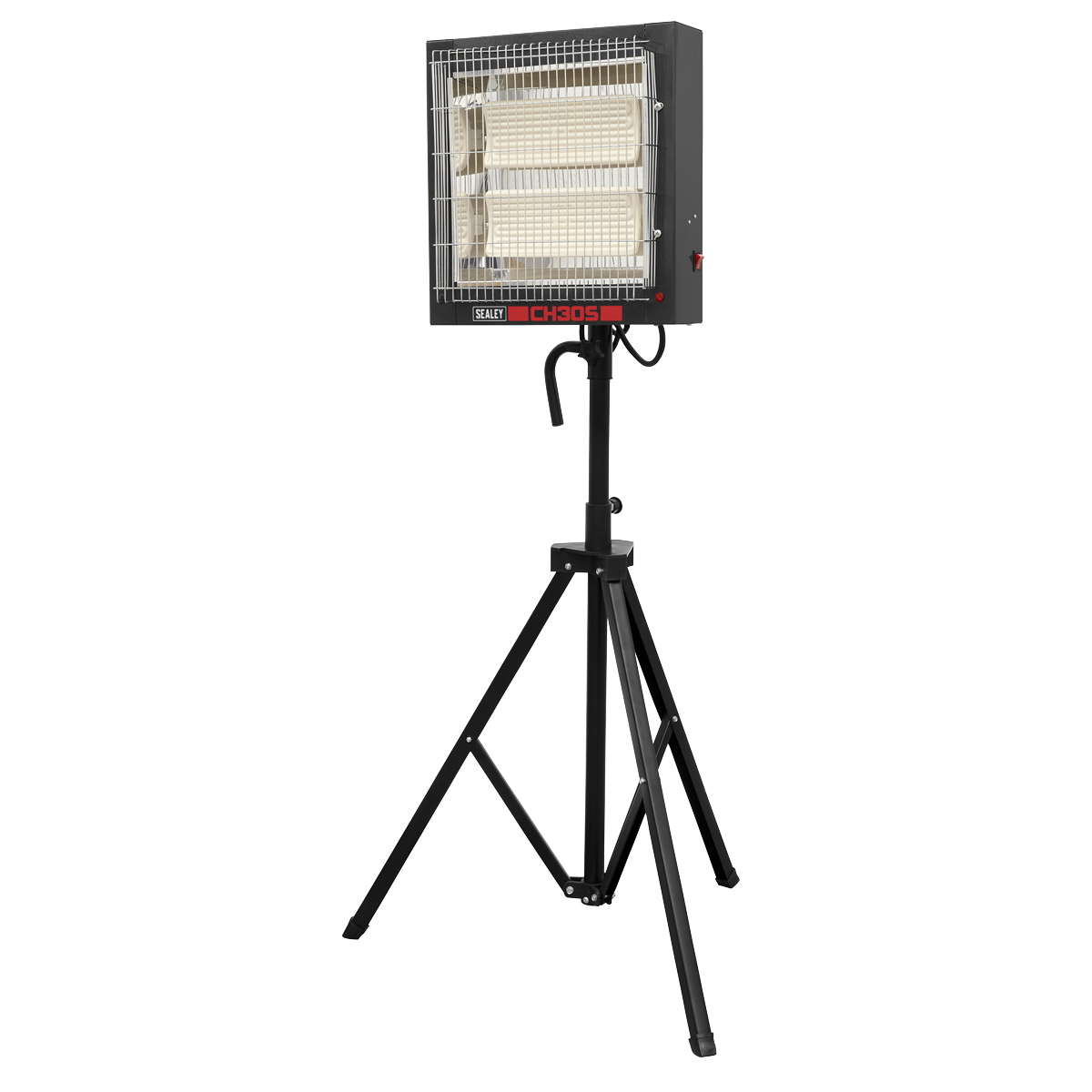 Sealey CH30S Ceramic Heater with Tripod Stand 1.4/2.8kW, 230V