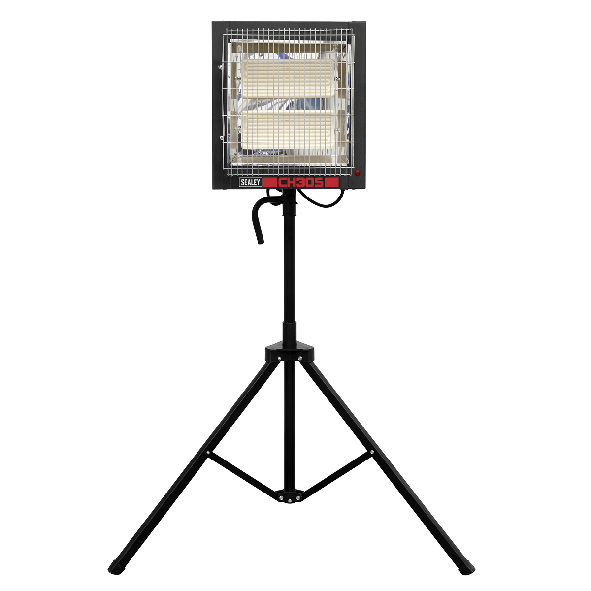 Sealey CH30S Ceramic Heater with Tripod Stand 1.4/2.8kW, 230V