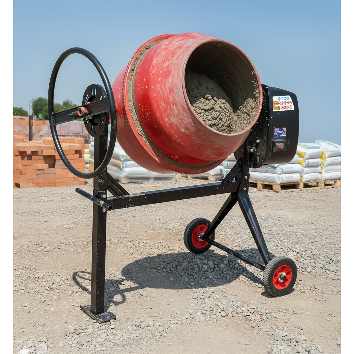 Sealey CMX125 125L Cement Mixer 550W/230V
