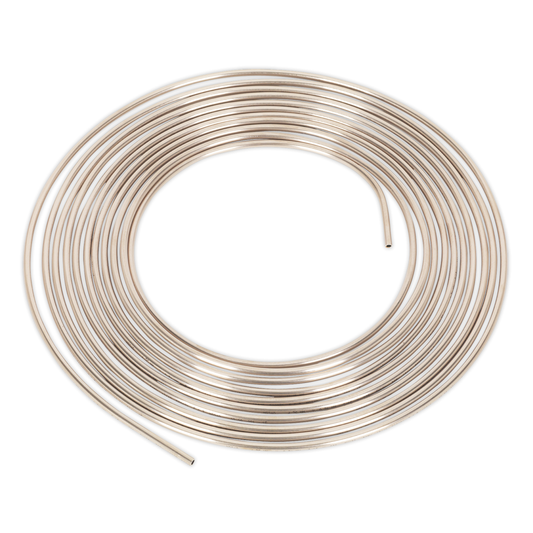 Sealey CNP316 Brake Pipe Seamless Tube Cupro-Nickel 22 Gauge 3/16" x 25ft - BS EN 12449 CW024A