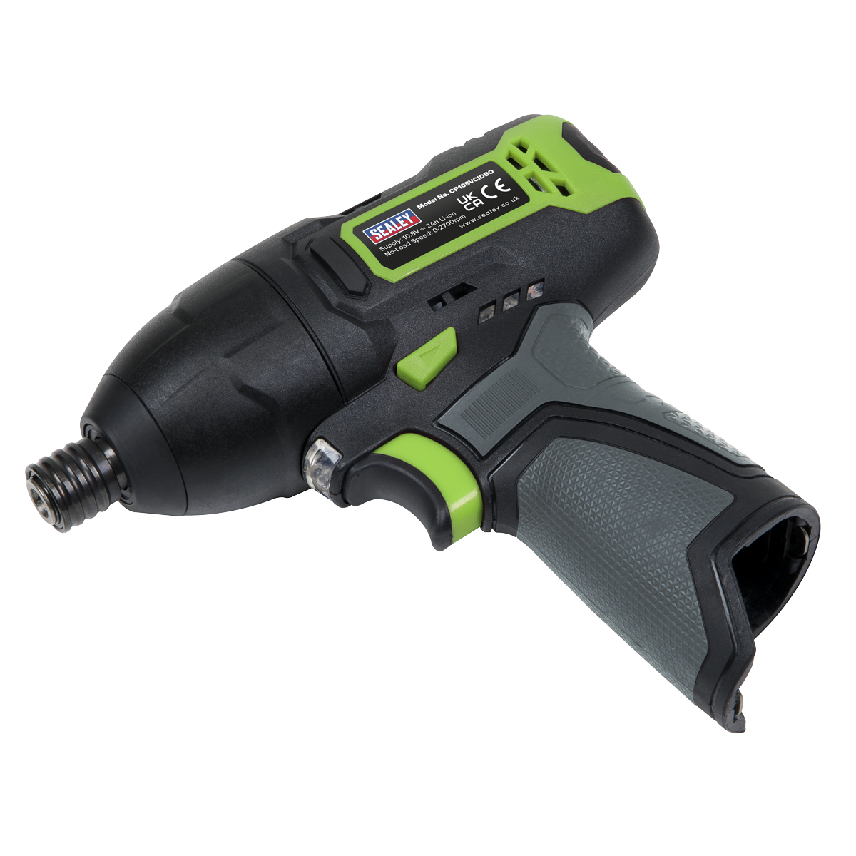 Sealey CP108VCID SV10.8 Series 1/4"Hex Drive Cordless Impact Driver Kit 10.8V 2Ah