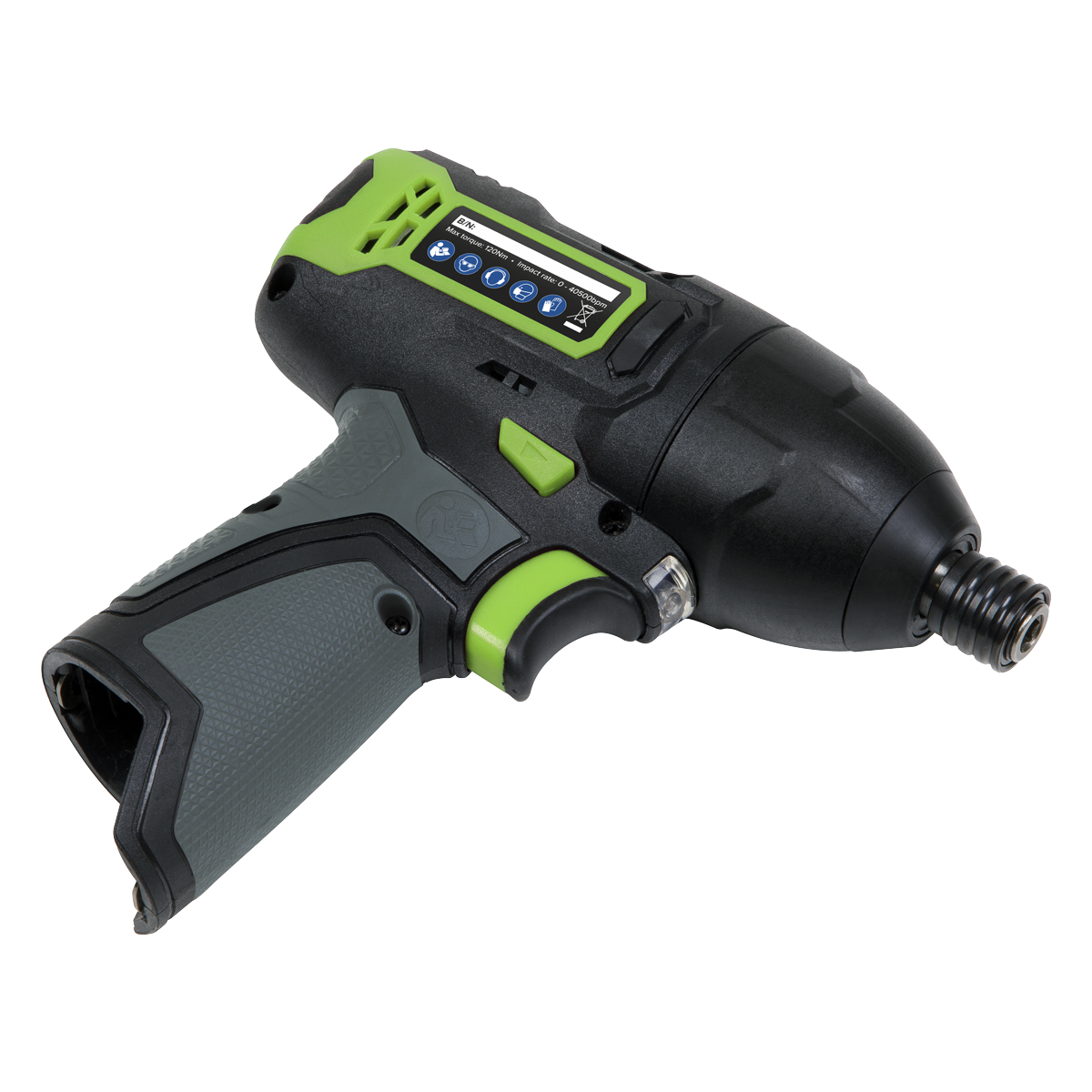 Sealey CP108VCID SV10.8 Series 1/4"Hex Drive Cordless Impact Driver Kit 10.8V 2Ah