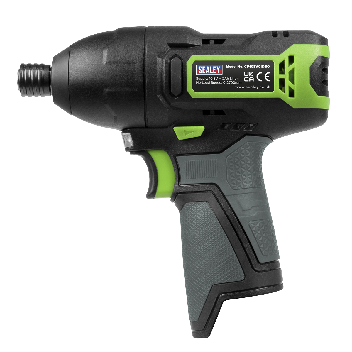 Sealey CP108VCID SV10.8 Series 1/4"Hex Drive Cordless Impact Driver Kit 10.8V 2Ah