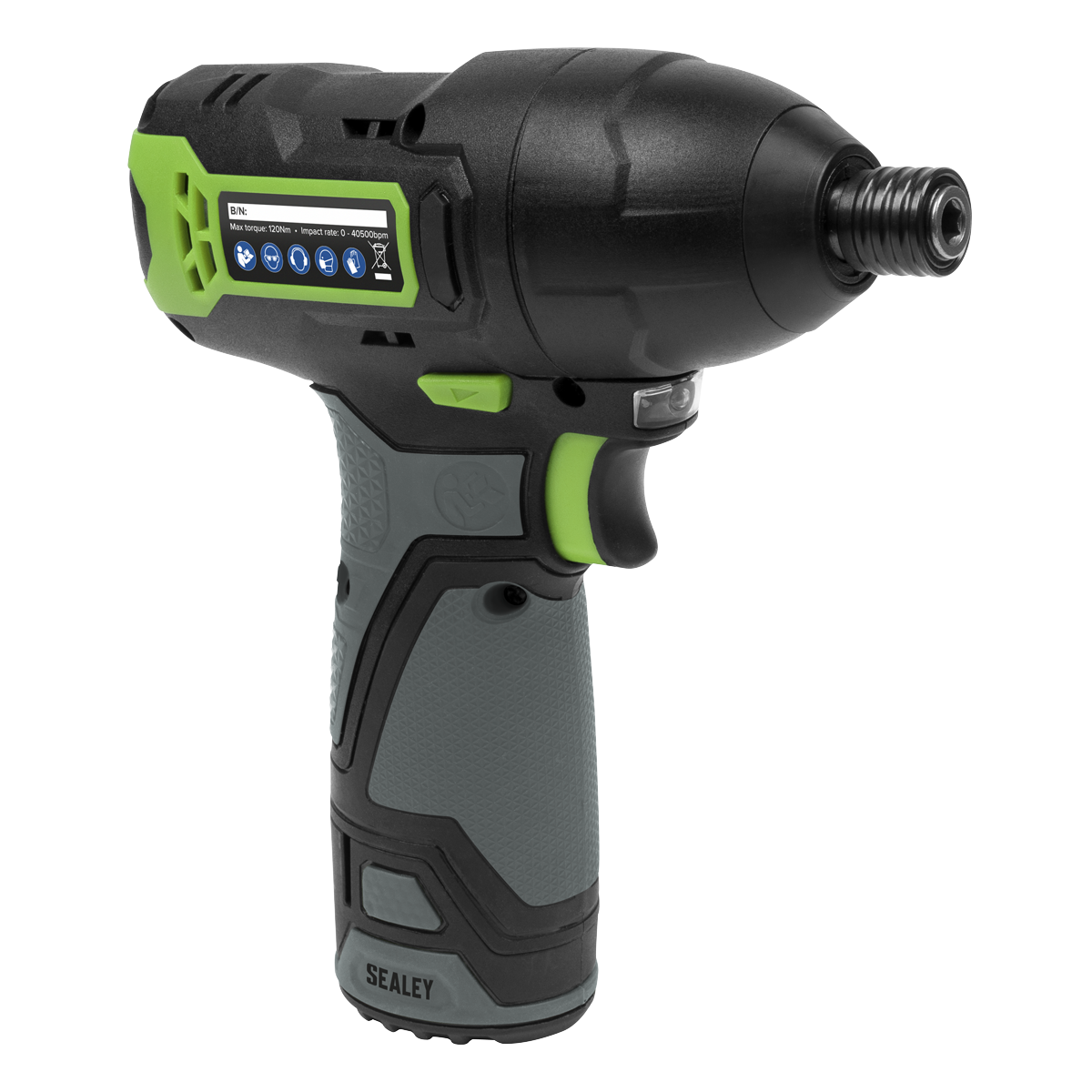 Sealey CP108VCID SV10.8 Series 1/4"Hex Drive Cordless Impact Driver Kit 10.8V 2Ah