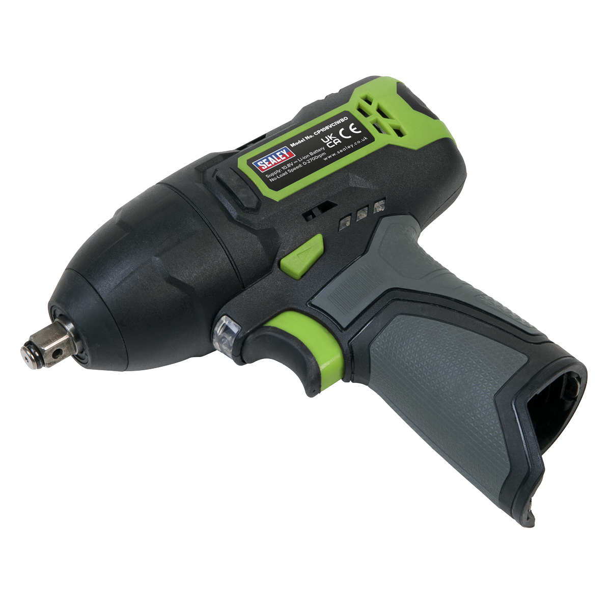 Sealey CP108VCIW SV10.8 Series 3/8"Sq Drive Cordless Impact Wrench Kit 10.8V 2Ah