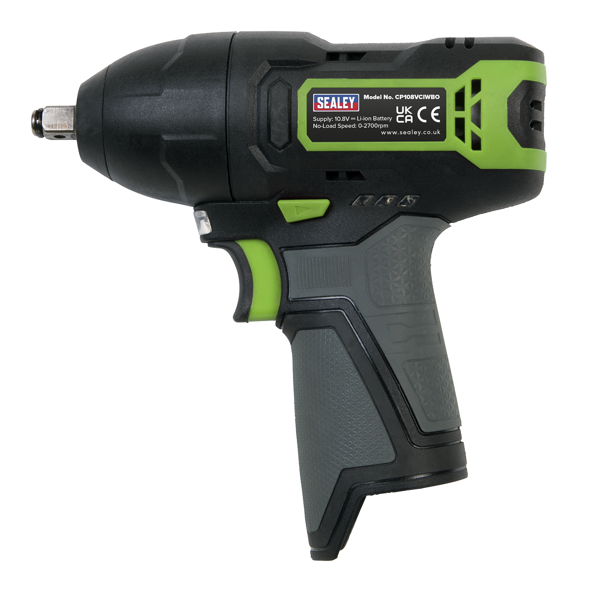 Sealey CP108VCIW SV10.8 Series 3/8"Sq Drive Cordless Impact Wrench Kit 10.8V 2Ah