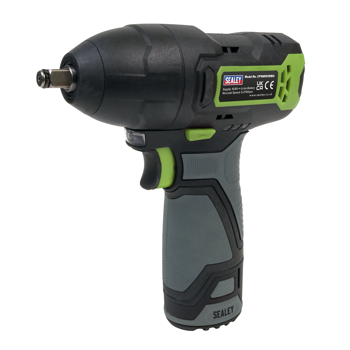 Sealey CP108VCIW SV10.8 Series 3/8"Sq Drive Cordless Impact Wrench Kit 10.8V 2Ah