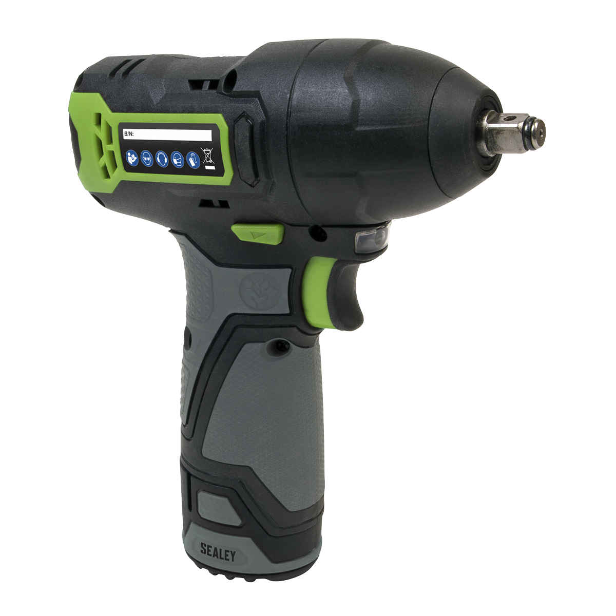 Sealey CP108VCIW SV10.8 Series 3/8"Sq Drive Cordless Impact Wrench Kit 10.8V 2Ah