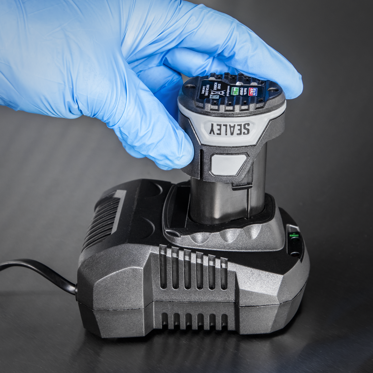 Sealey CP108VCOMBO3EU 2 x SV10.8 Series Power Tool Kit 10.8V - 2 Batteries & Euro Plug