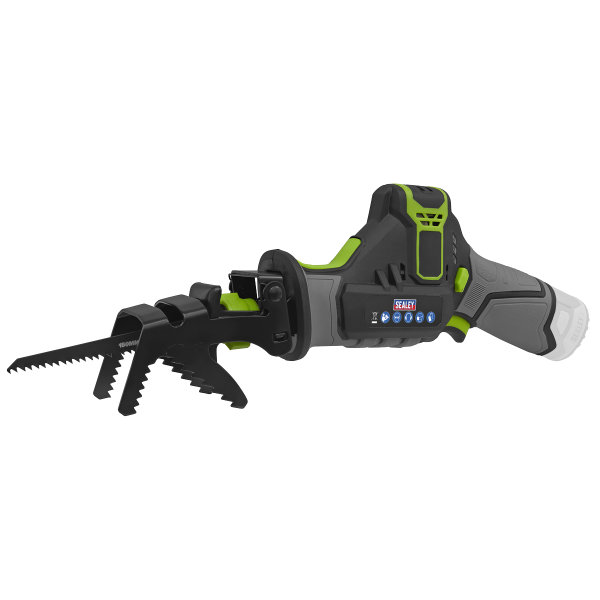 Sealey CP108VCOMBO8EU 5 x SV10.8 Series Cordless Power Tool Kit 10.8V - 2 Batteries & Euro Plug