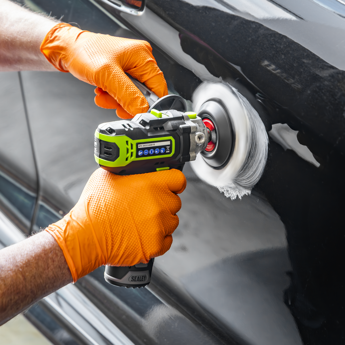 Sealey CP108VCPEU SV10.8 Series 75mm Cordless Polisher Kit 10.8V 2Ah - Euro Plug