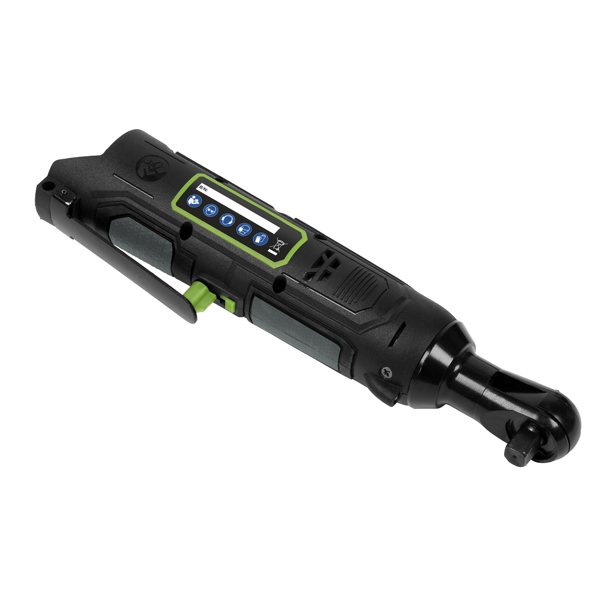 Sealey CP108VCRW SV10.8 Series 3/8"Sq Drive Cordless Ratchet Wrench Kit 45Nm 10.8V 2Ah