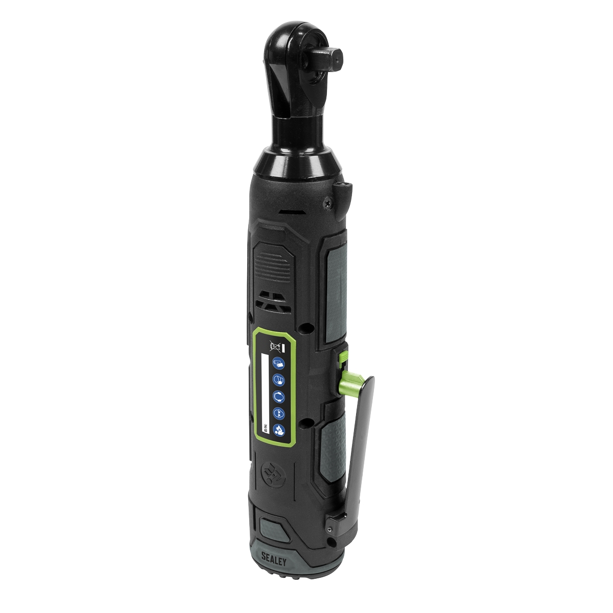 Sealey CP108VCRW SV10.8 Series 3/8"Sq Drive Cordless Ratchet Wrench Kit 45Nm 10.8V 2Ah