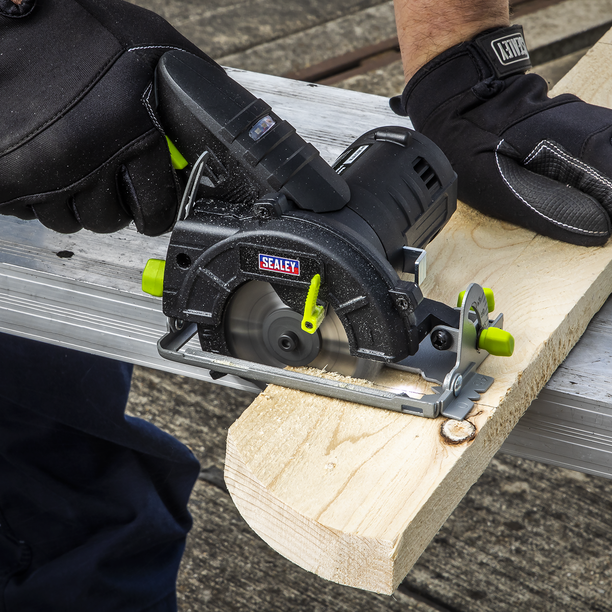 Sealey CP108VCS SV10.8 Series 85mm Cordless Circular Saw Kit 10.8V 2Ah