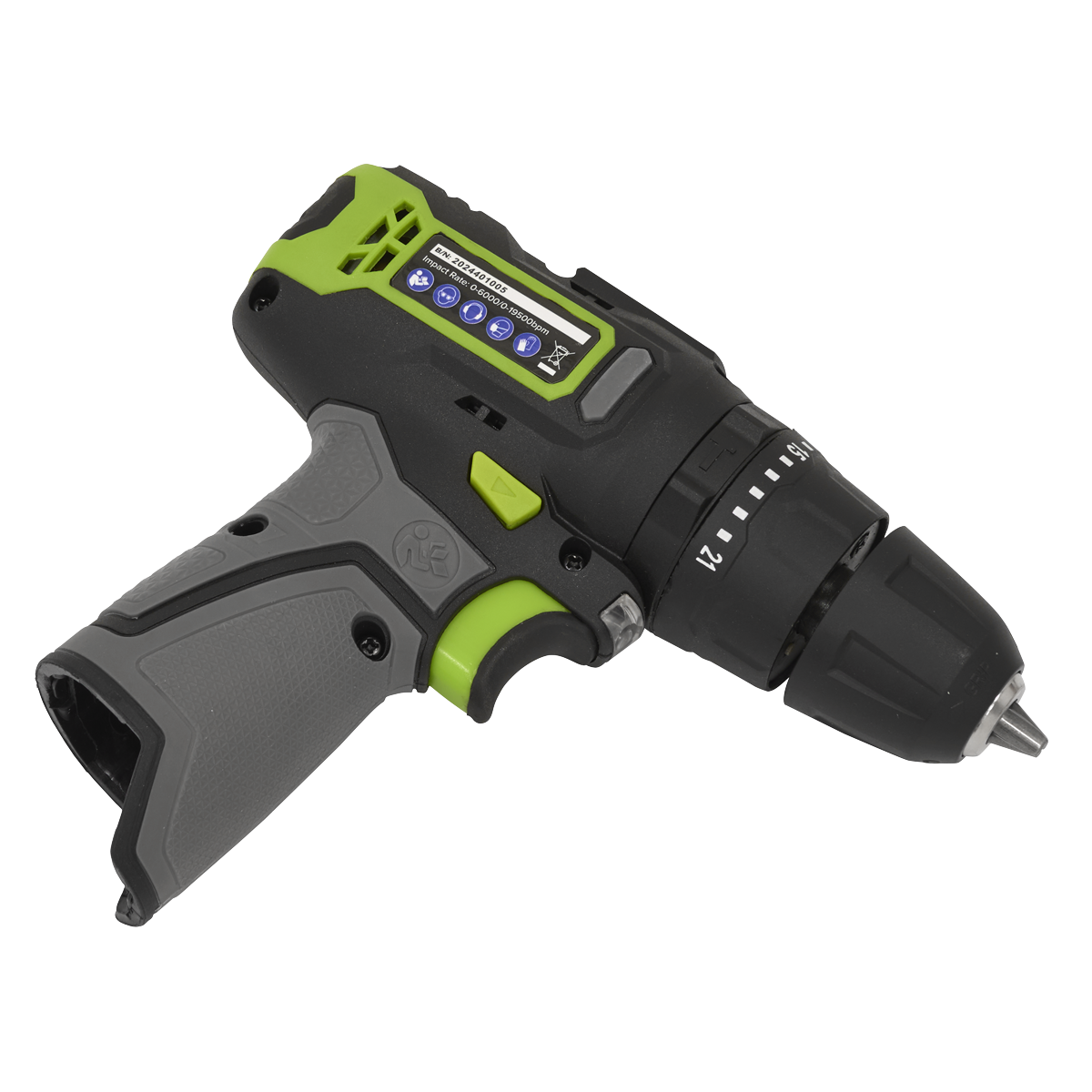Sealey CP108VDDBO SV10.8 Series 10mm Cordless Combi Drill 10.8V - Body Only