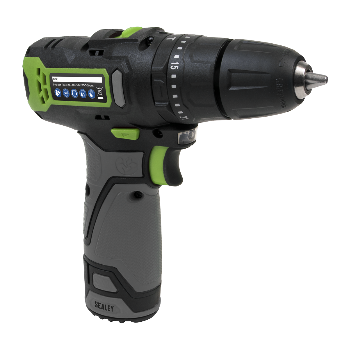 Sealey CP108VDDBO SV10.8 Series 10mm Cordless Combi Drill 10.8V - Body Only