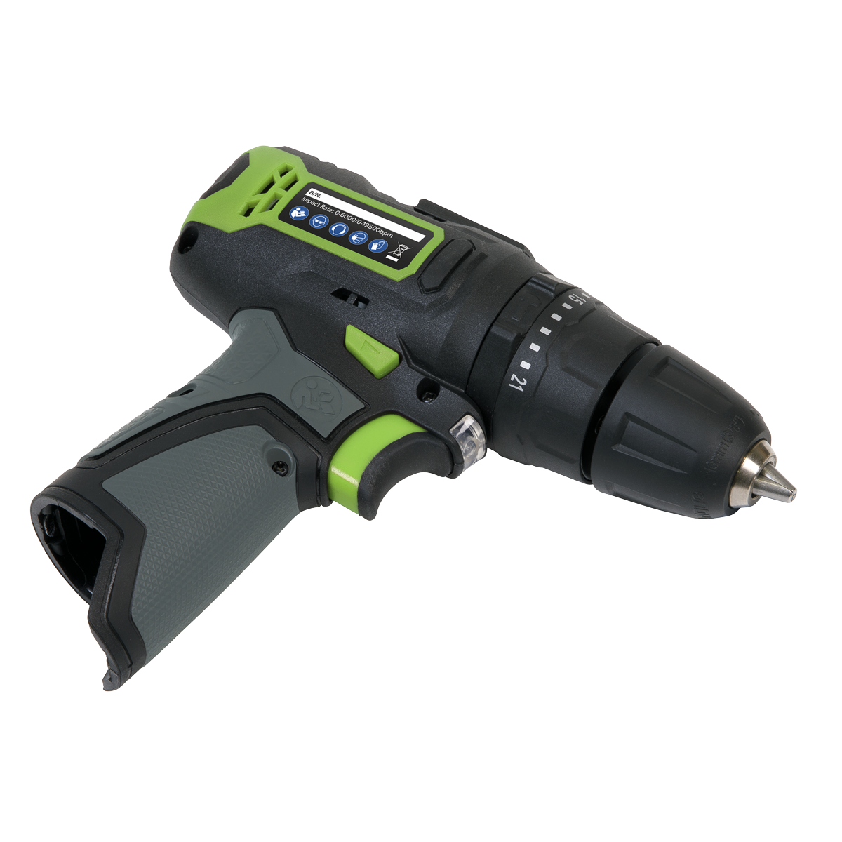 Sealey CP108VDD SV10.8 Series 10mm Cordless Combi Drill Kit 10.8V 2Ah