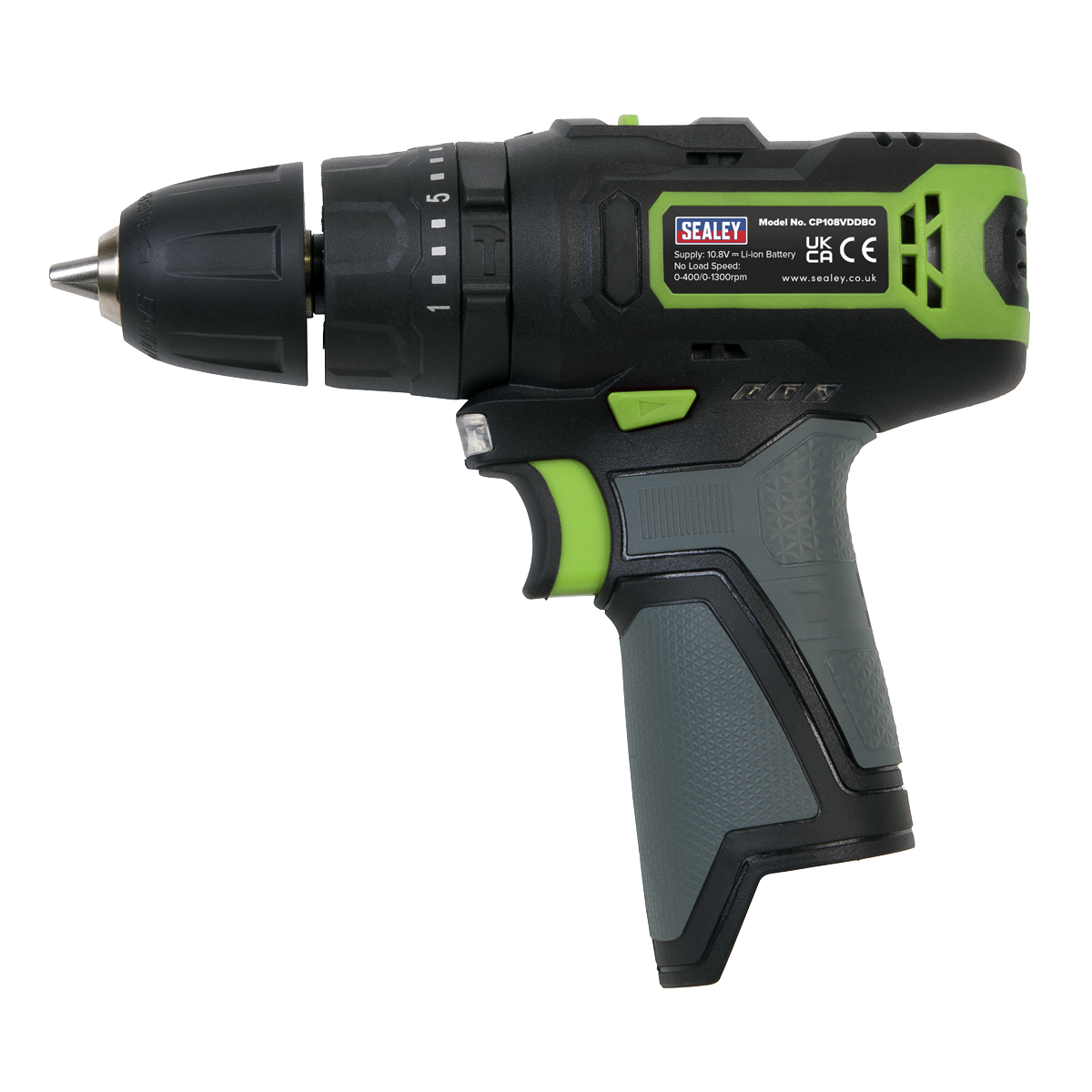 Sealey CP108VDD SV10.8 Series 10mm Cordless Combi Drill Kit 10.8V 2Ah