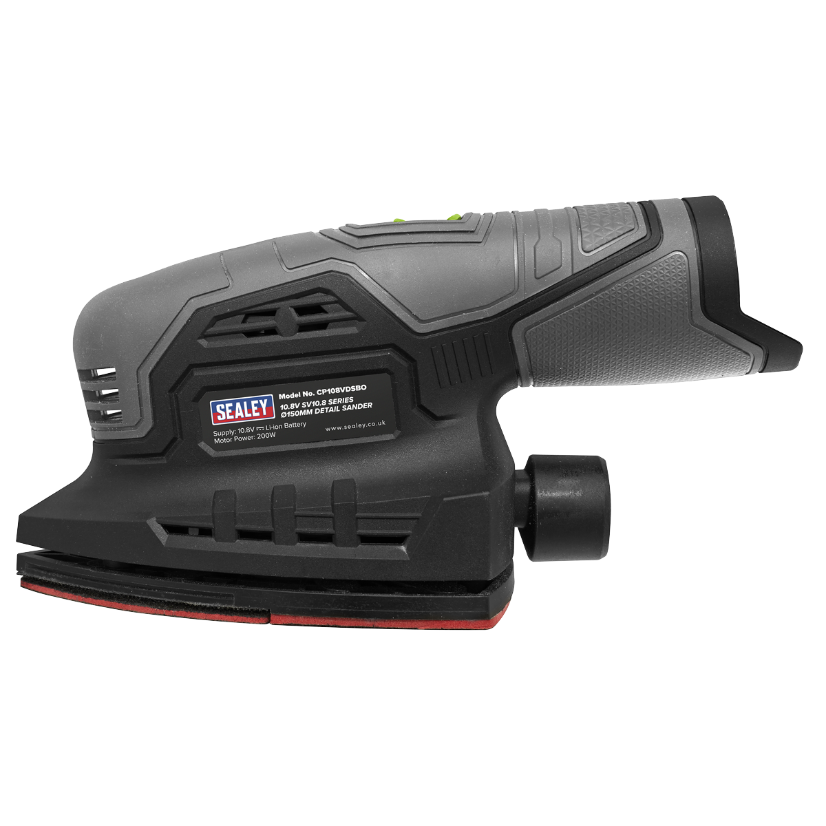 Sealey CP108VDSBO SV10.8 Series 150mm Cordless Detail Sander 10.8V - Body Only