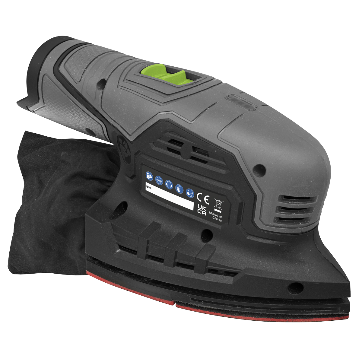 Sealey CP108VDS SV10.8 Series 150mm Cordless Detail Sander Kit 10.8V 2Ah