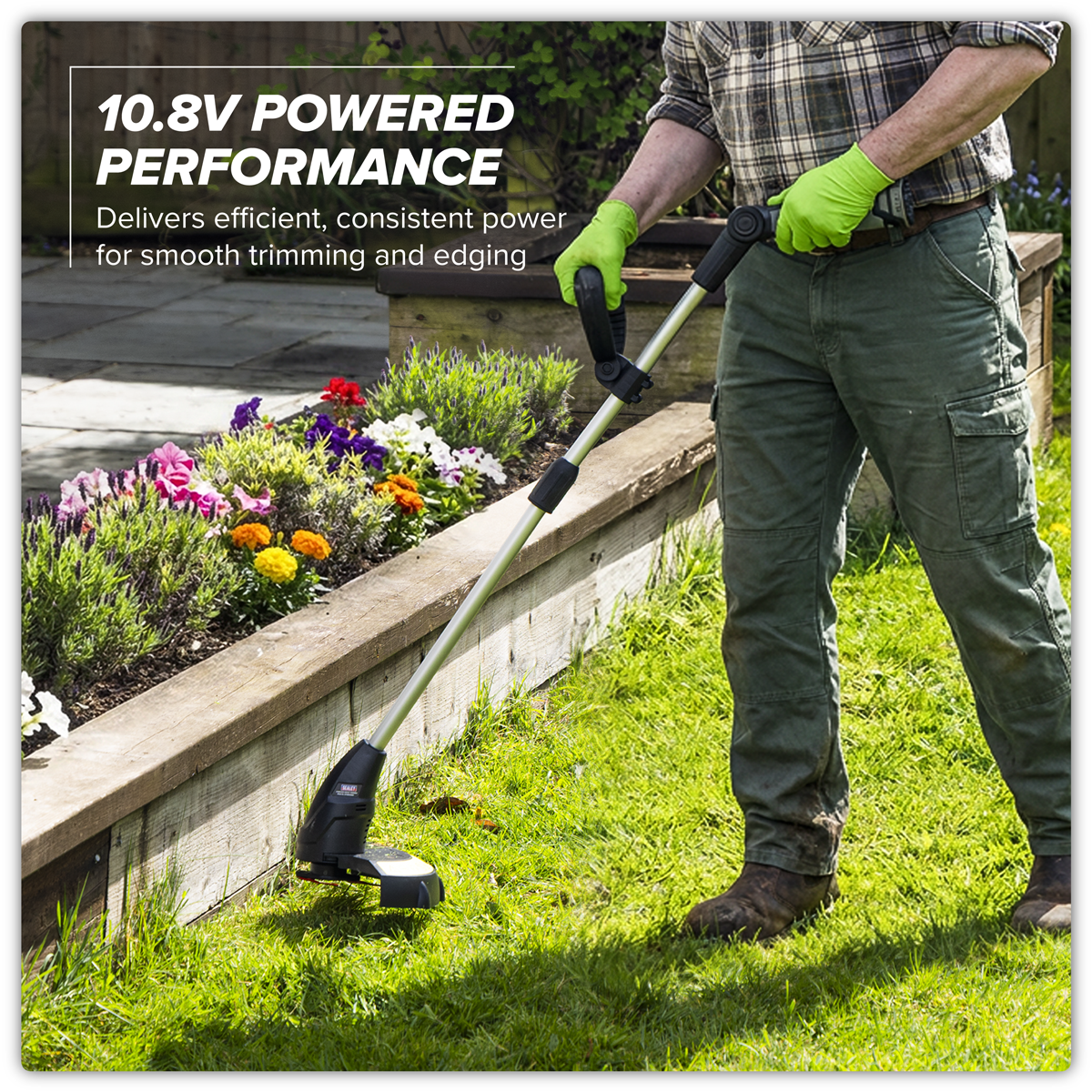 Sealey CP108VGSBO SV10.8 Series Cordless Grass Trimmer 10.8V - Body Only