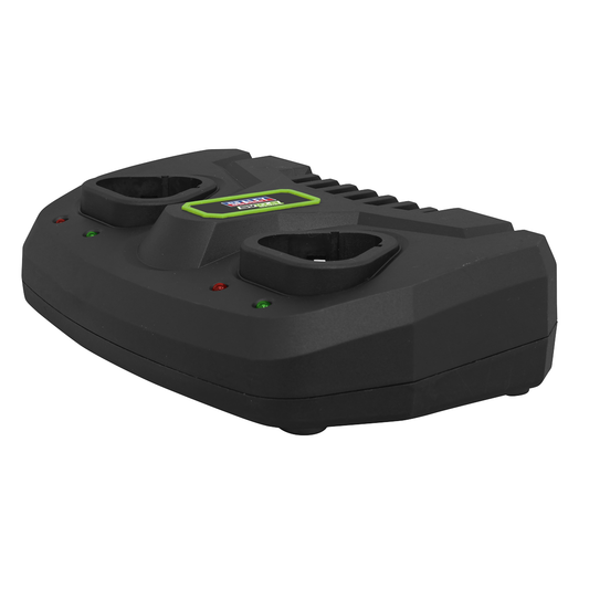 Sealey CP108VMC2 Fast Charge Dual Battery Charger for 10.8V SV10.8 Series