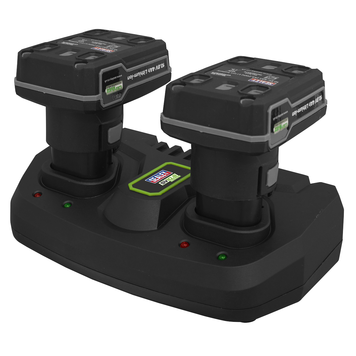 Sealey CP108VMC2 Fast Charge Dual Battery Charger for 10.8V SV10.8 Series