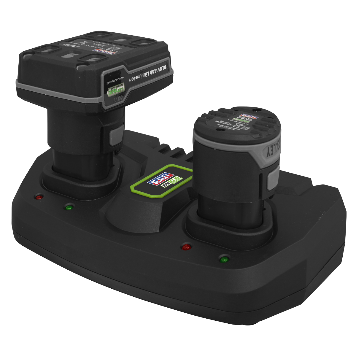 Sealey CP108VMC2 Fast Charge Dual Battery Charger for 10.8V SV10.8 Series