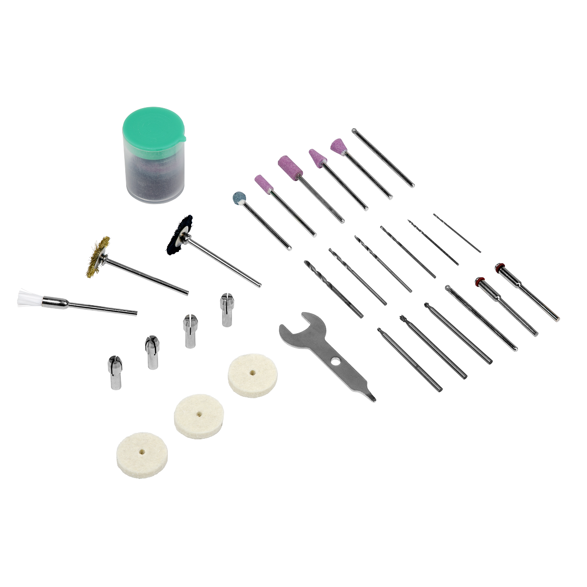 Sealey CP108VMGBO SV10.8 Series Cordless Multipurpose Mini Grinder & 50pc Accessory Kit 10.8V - Body Only