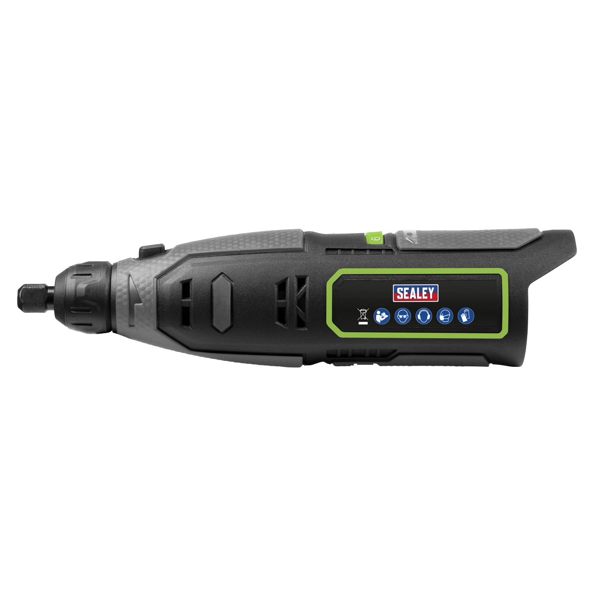 Sealey CP108VMGBO SV10.8 Series Cordless Multipurpose Mini Grinder & 50pc Accessory Kit 10.8V - Body Only