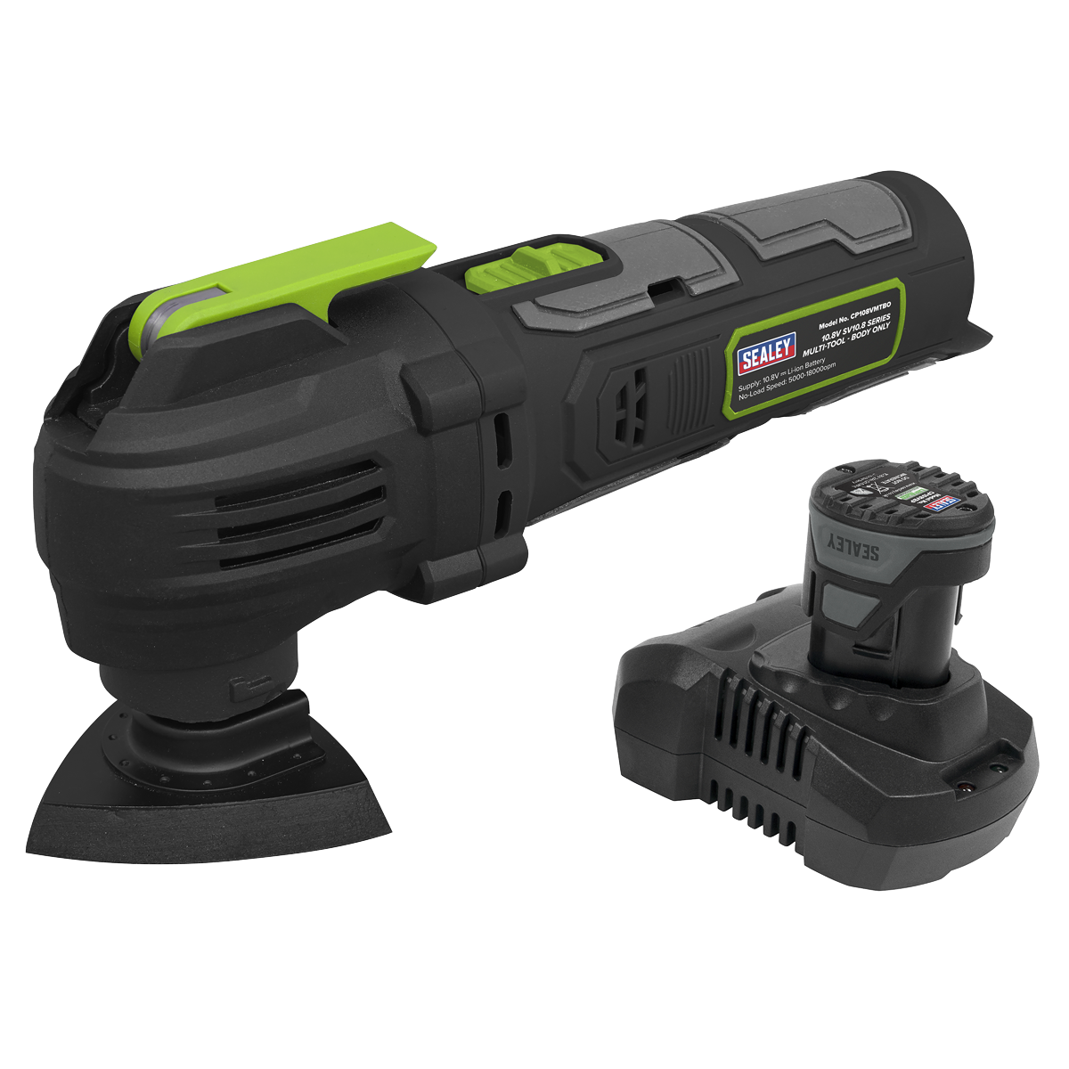 Sealey CP108VMTEU SV10.8 Series Cordless Multi-Tool Kit 10.8V 2Ah - Euro Plug