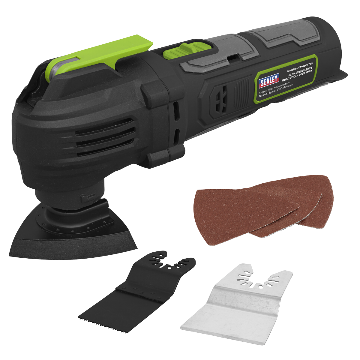 Sealey CP108VMT SV10.8 Series Cordless Multi-Tool Kit 10.8V 2Ah