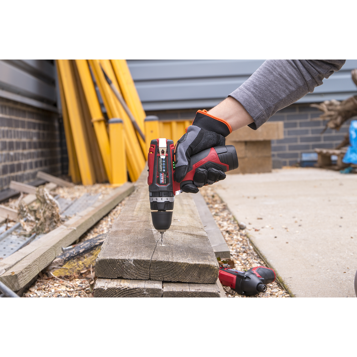 Sealey CP1201 SV12 Series 10mm Cordless Combi Drill 12V - Body Only