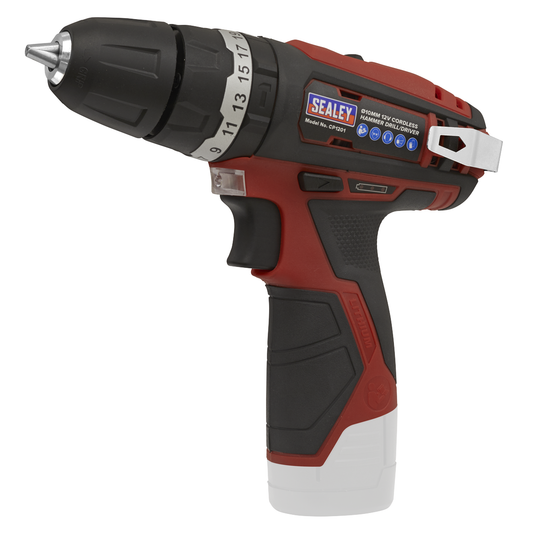 Sealey CP1201 SV12 Series 10mm Cordless Combi Drill 12V - Body Only