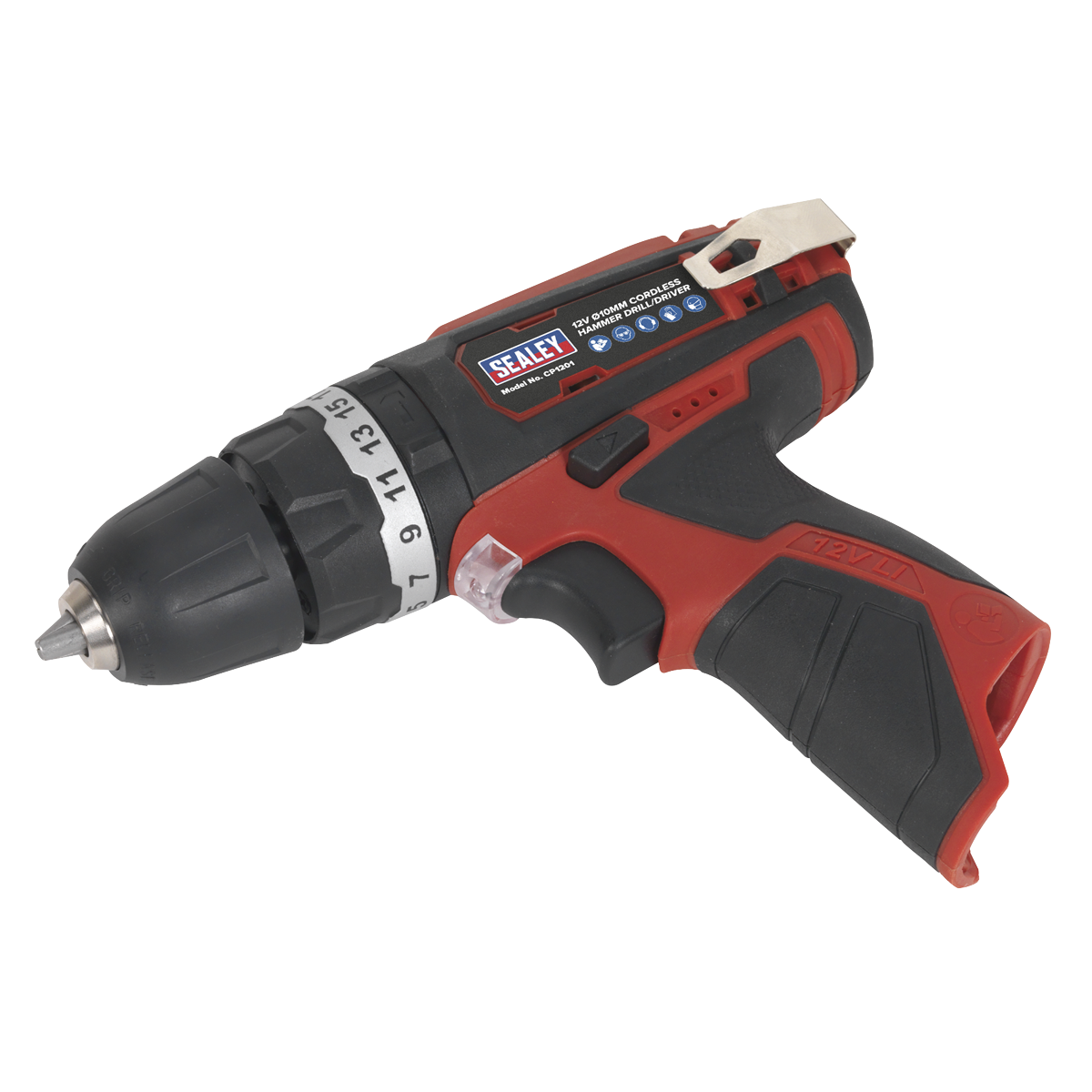 Sealey CP1201 SV12 Series 10mm Cordless Combi Drill 12V - Body Only