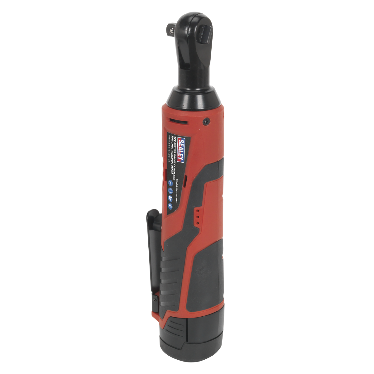 Sealey CP1202 SV12 Series 3/8"Sq Drive Cordless Ratchet Wrench 12V - Body Only