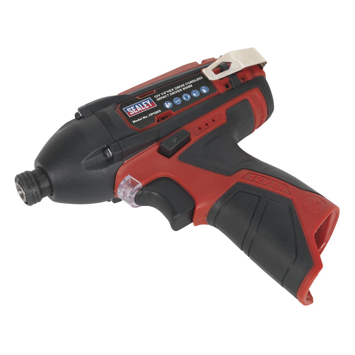 Sealey CP1203 SV12 Series 1/4"Hex Drive Cordless Impact Driver 12V - Body Only