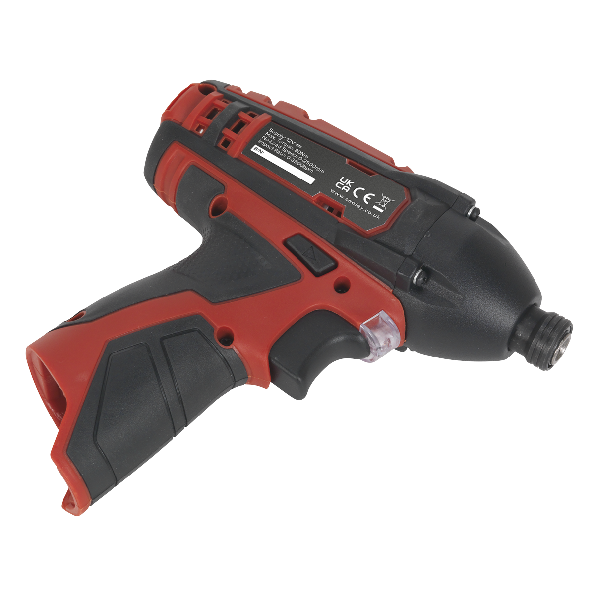 Sealey CP1203 SV12 Series 1/4"Hex Drive Cordless Impact Driver 12V - Body Only