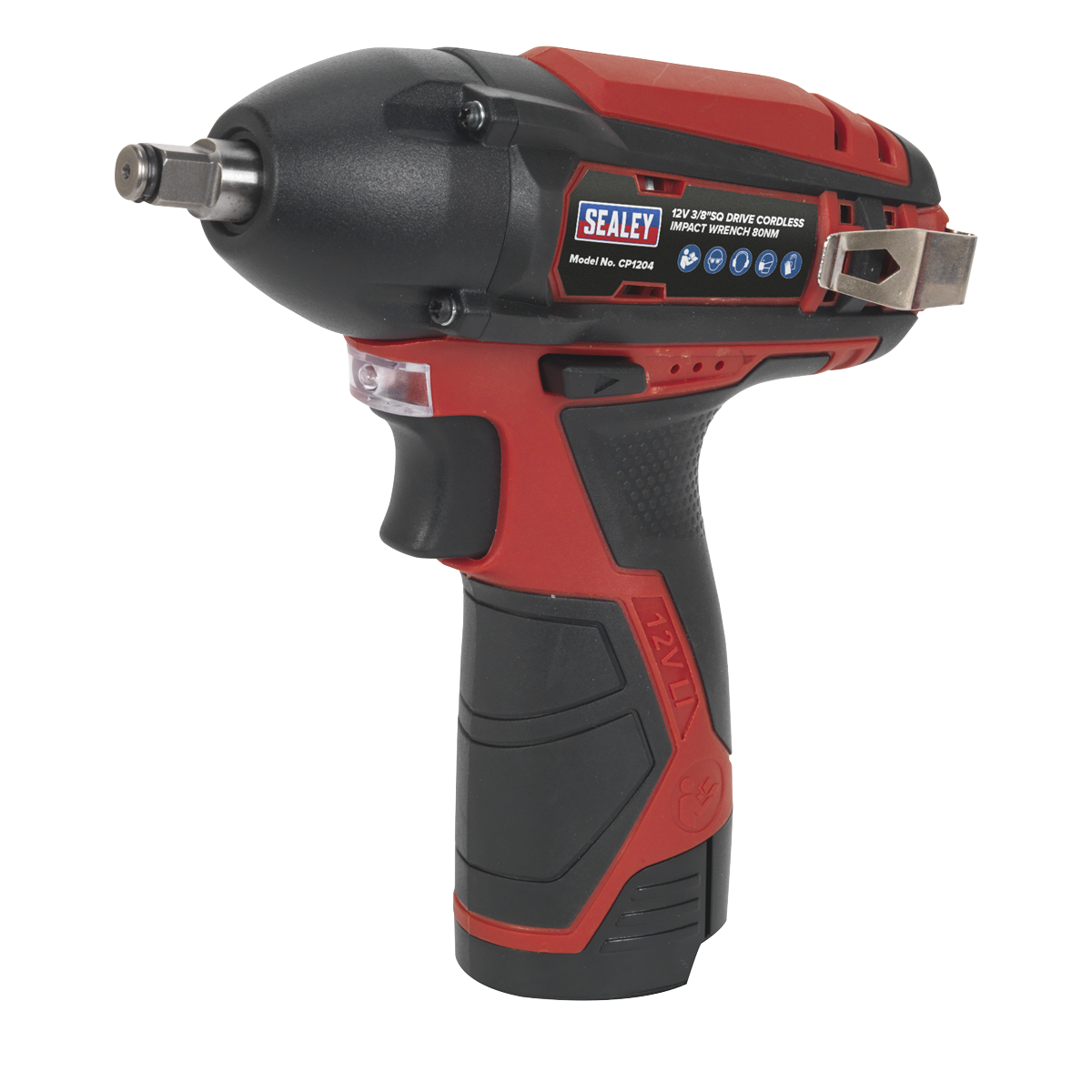 Sealey CP1204 SV12 Series 3/8"Sq Drive Cordless Impact Wrench 12V - Body Only