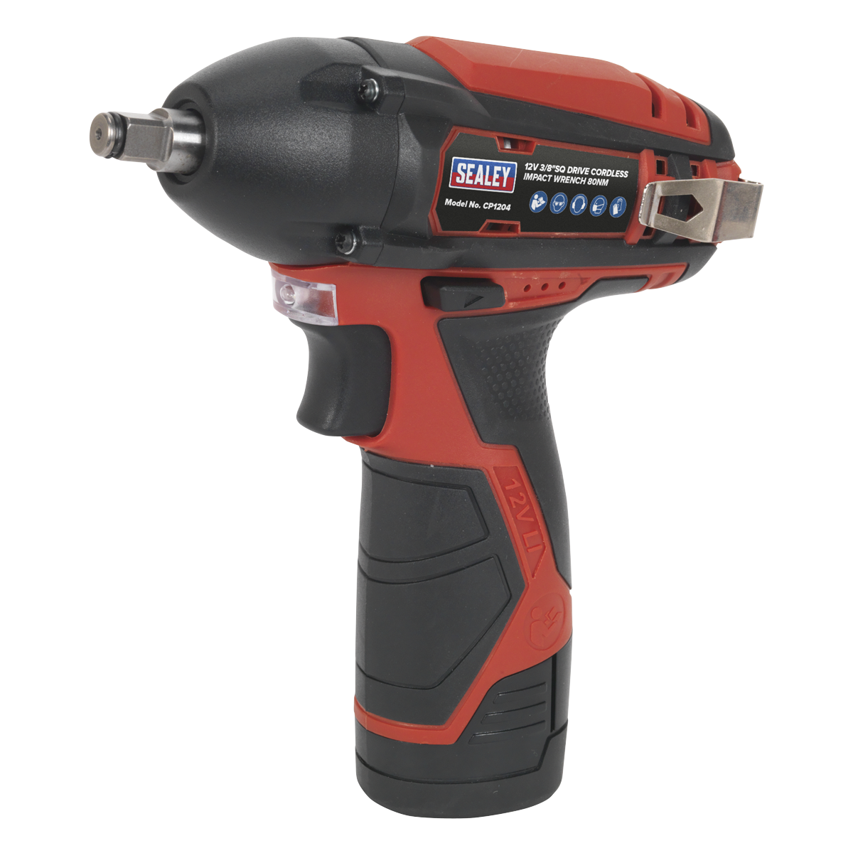 Sealey CP1204 SV12 Series 3/8"Sq Drive Cordless Impact Wrench 12V - Body Only