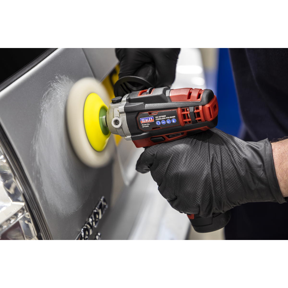 Sealey CP1205 SV12 Series 71mm Cordless Polisher 12V - Body Only
