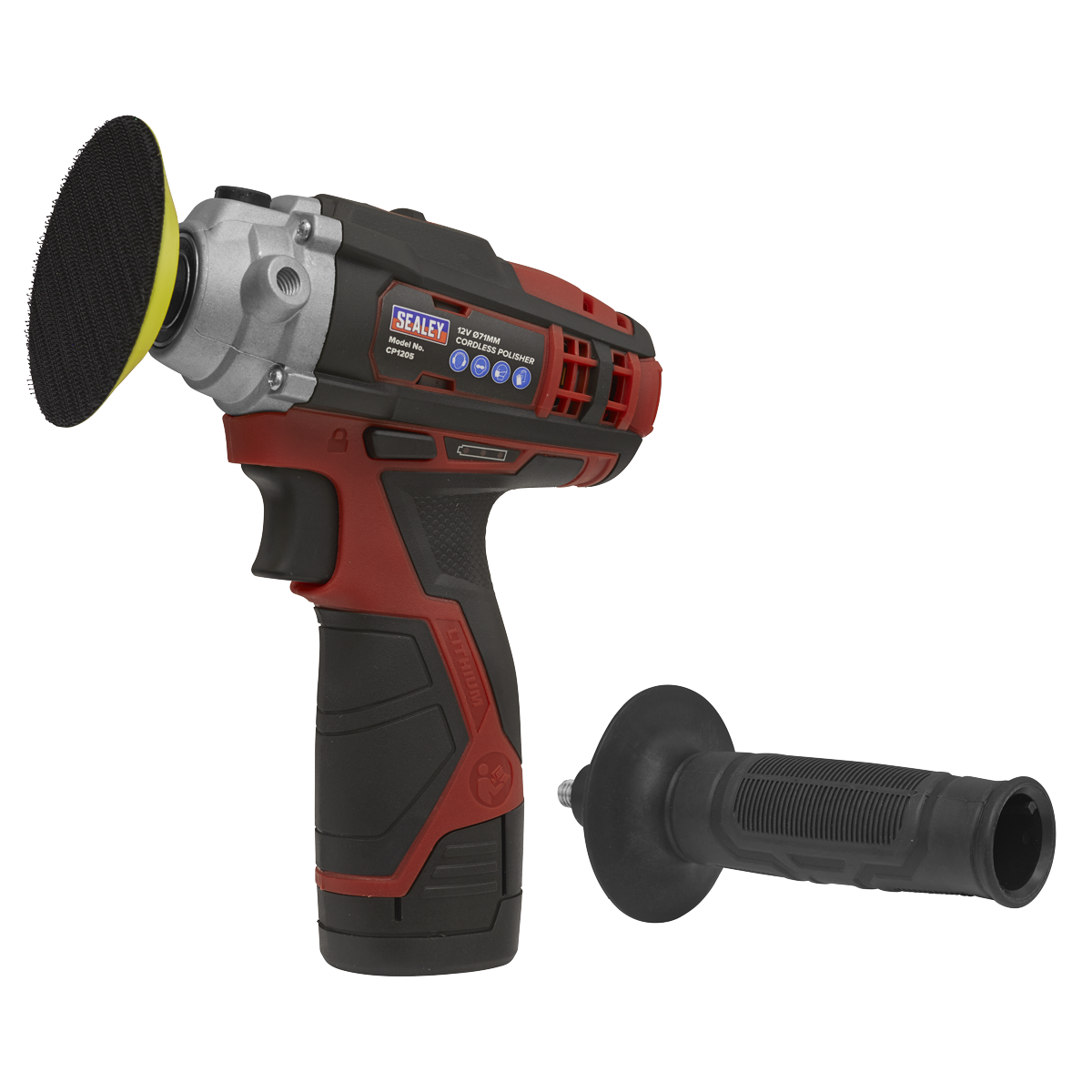 Sealey CP1205 SV12 Series 71mm Cordless Polisher 12V - Body Only