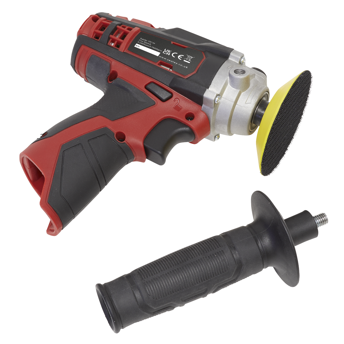 Sealey CP1205 SV12 Series 71mm Cordless Polisher 12V - Body Only