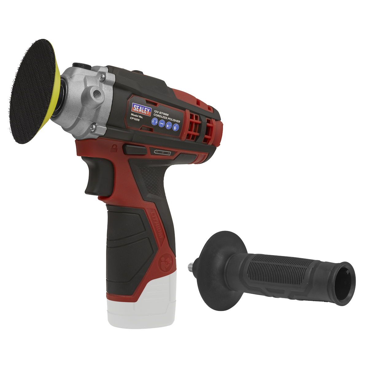 Sealey CP1205 SV12 Series 71mm Cordless Polisher 12V - Body Only