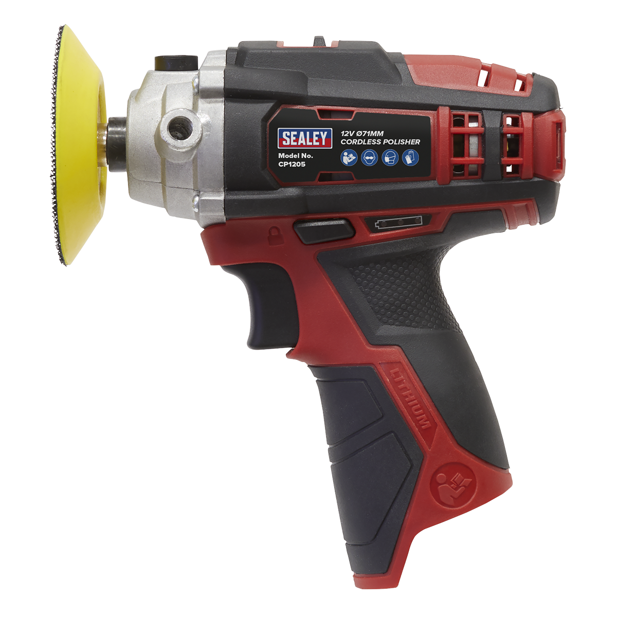 Sealey CP1205 SV12 Series 71mm Cordless Polisher 12V - Body Only