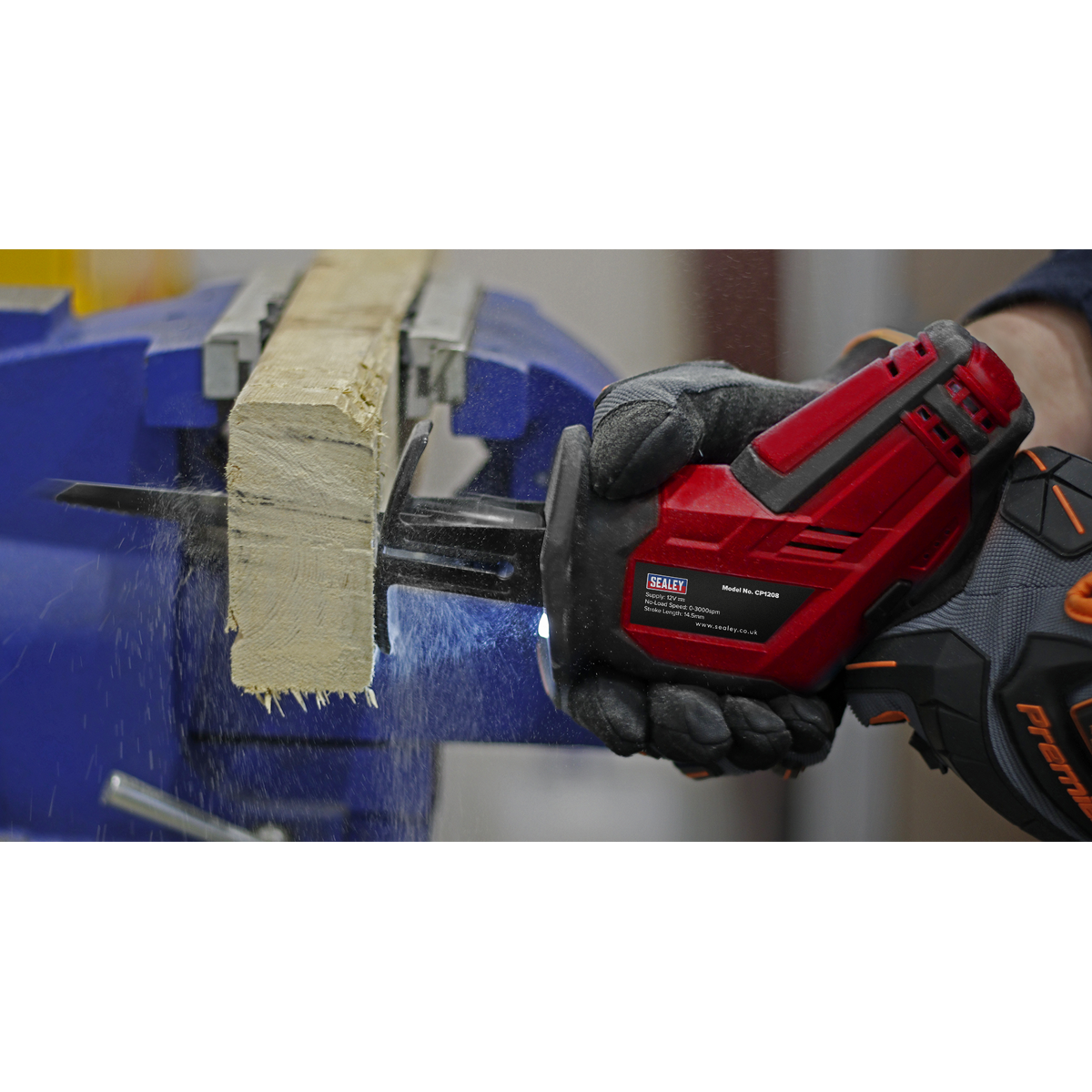 Sealey CP1208 SV12 Series Cordless Reciprocating Saw 12V - Body Only