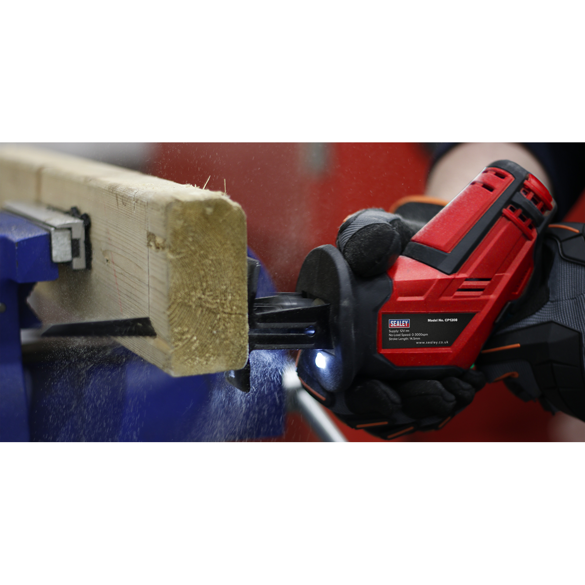 Sealey CP1208 SV12 Series Cordless Reciprocating Saw 12V - Body Only